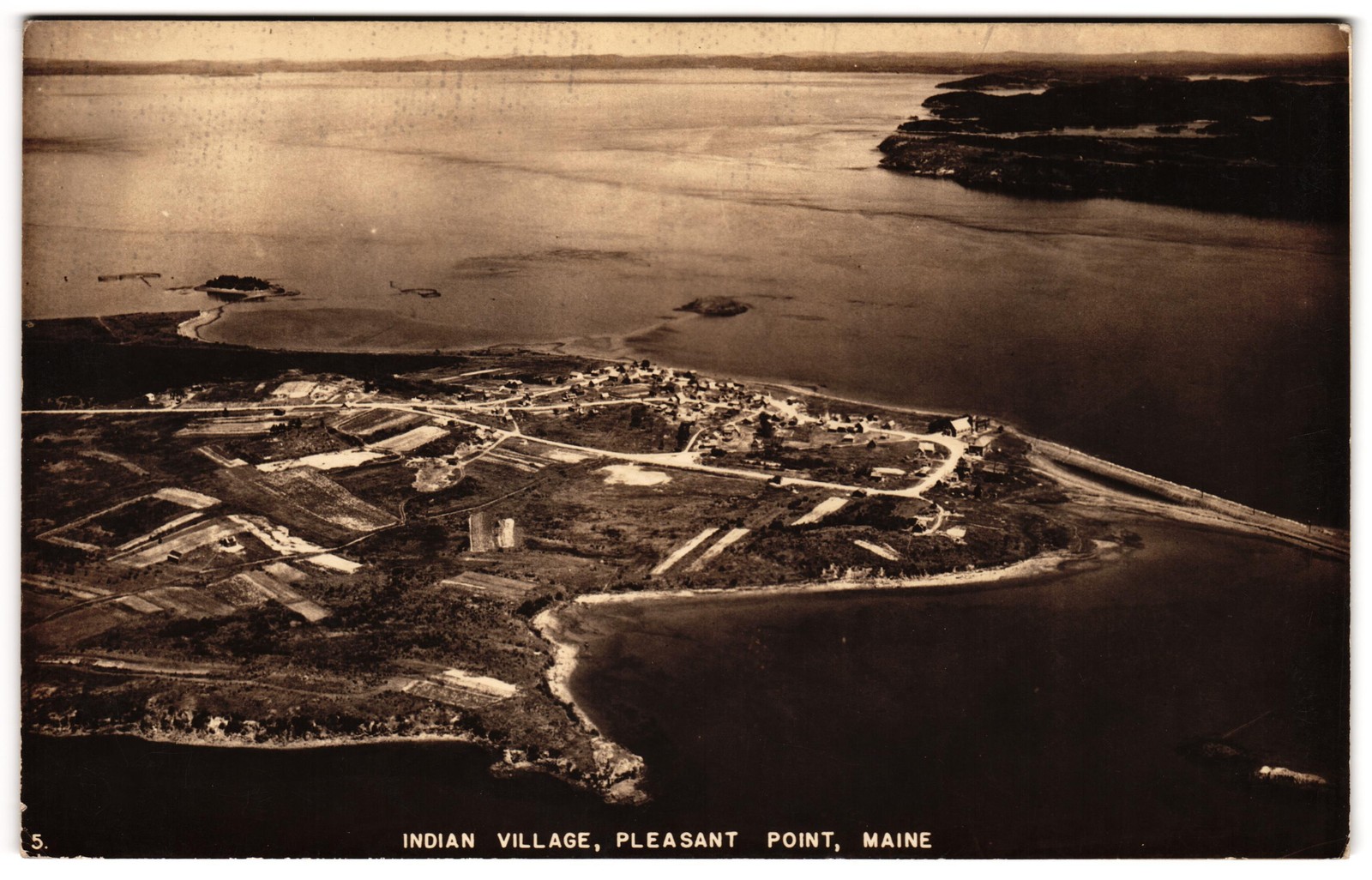 Indian Village Pleasant Point ME 