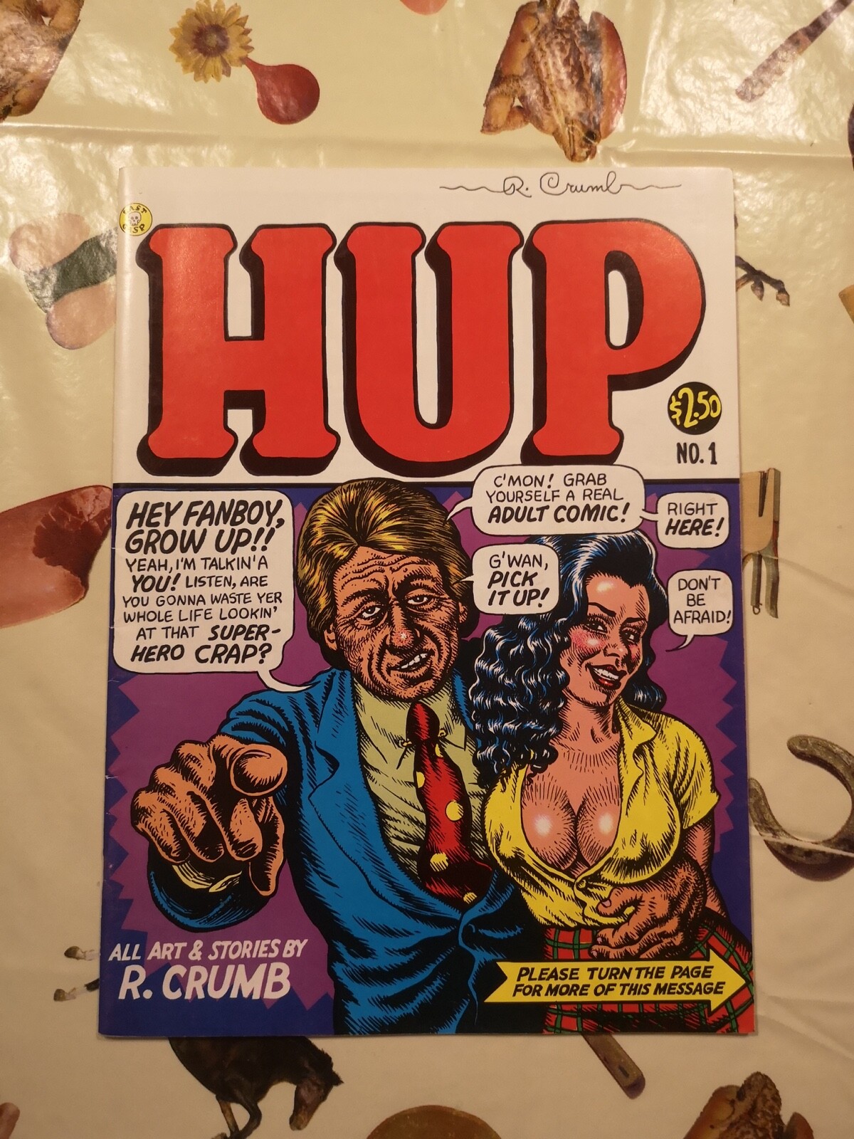 HUP N.1 1987 SIGNED BY ROBERT CRUMB