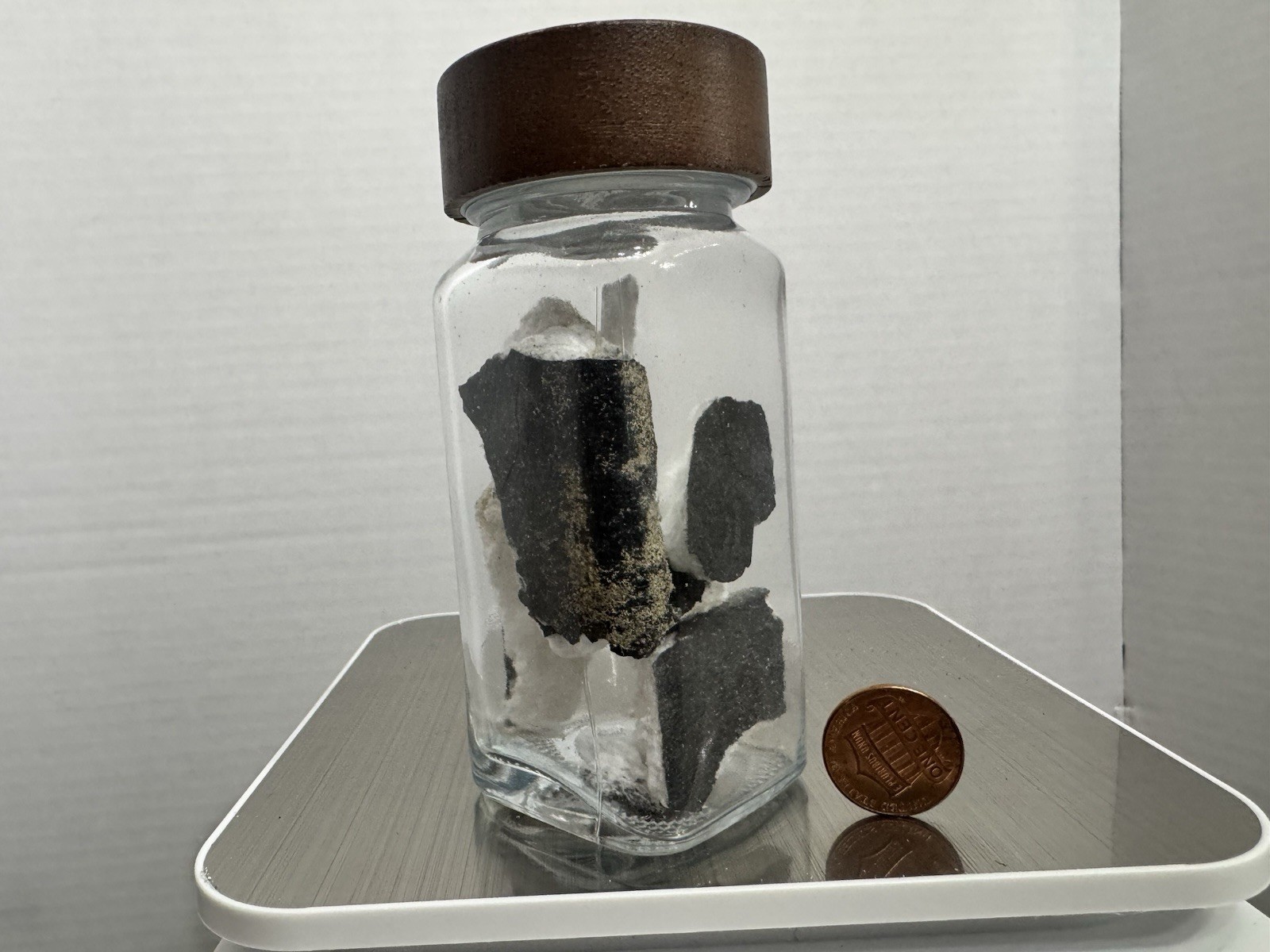Space X Starship SN24 Heat Shield Thermal Tile Fragments 1 Custom Display Glass