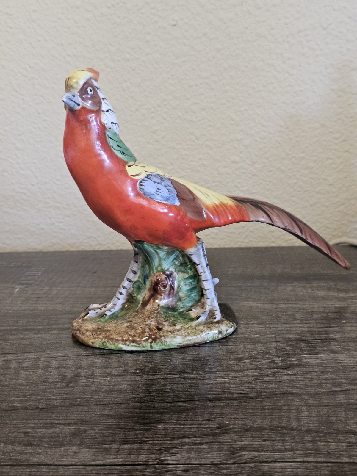 Ugo Zaccagnini Ceramic PheasantABSOLUTELY GORGEOUS NS