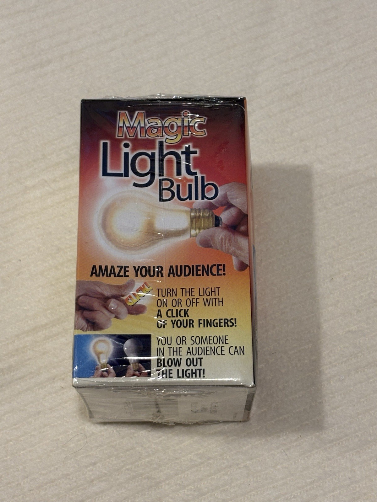 Vintage Magic Trick  Atomic Lamp Glass Wireless Light Bulb 1950\'s