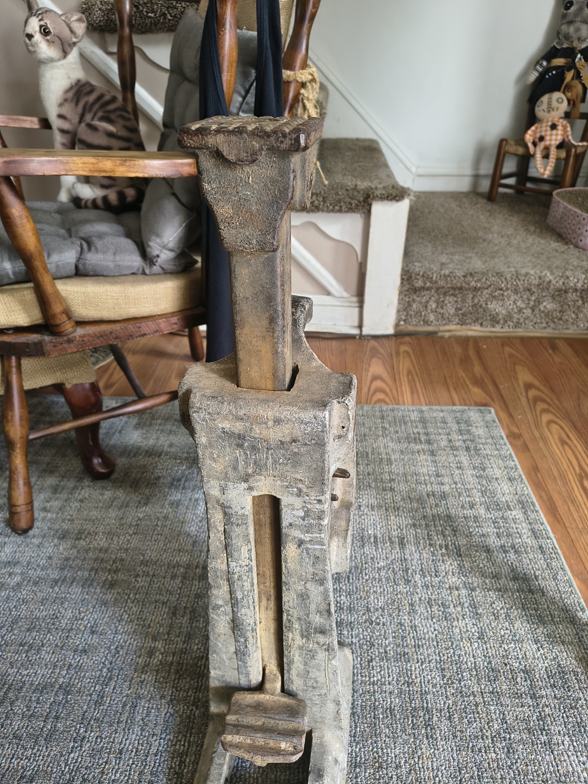 Simplex 217A Mechanical Rail Road Jack Vintage