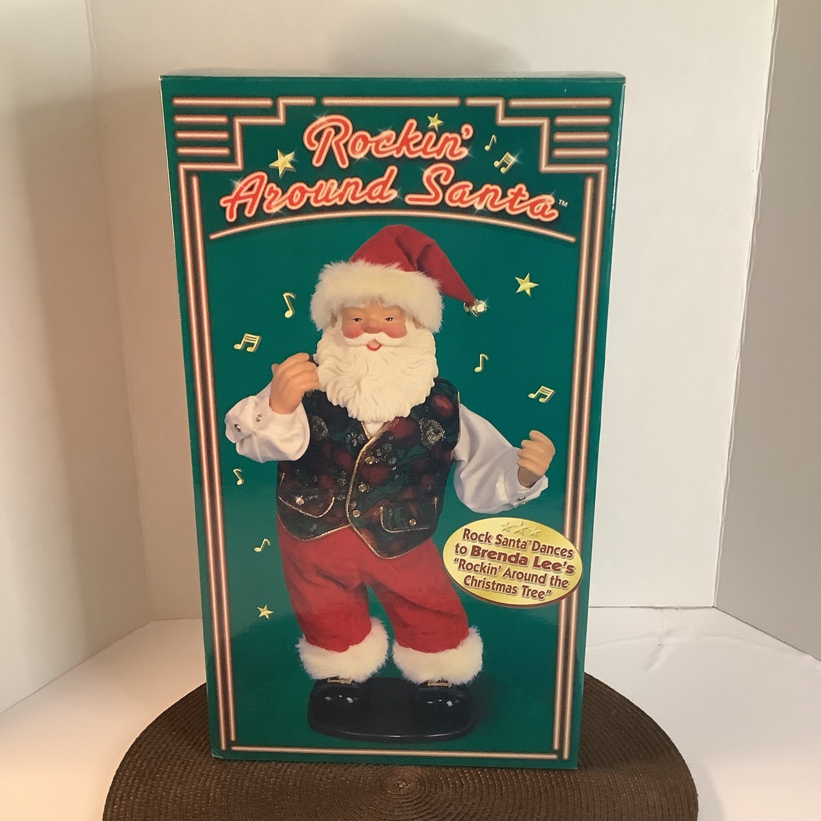 Vtg 1999 Rockin’ Around Santa Claus Dancing Music Rock Brenda Lee Music WORKS