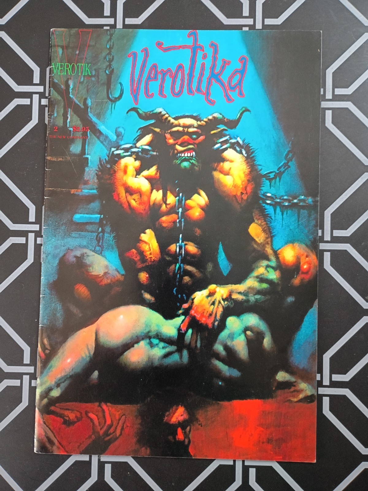 VEROTIKA #2  DANZIG SIMON BISLEY CVR GRANT MORRISON VEROTIK RARE OOP