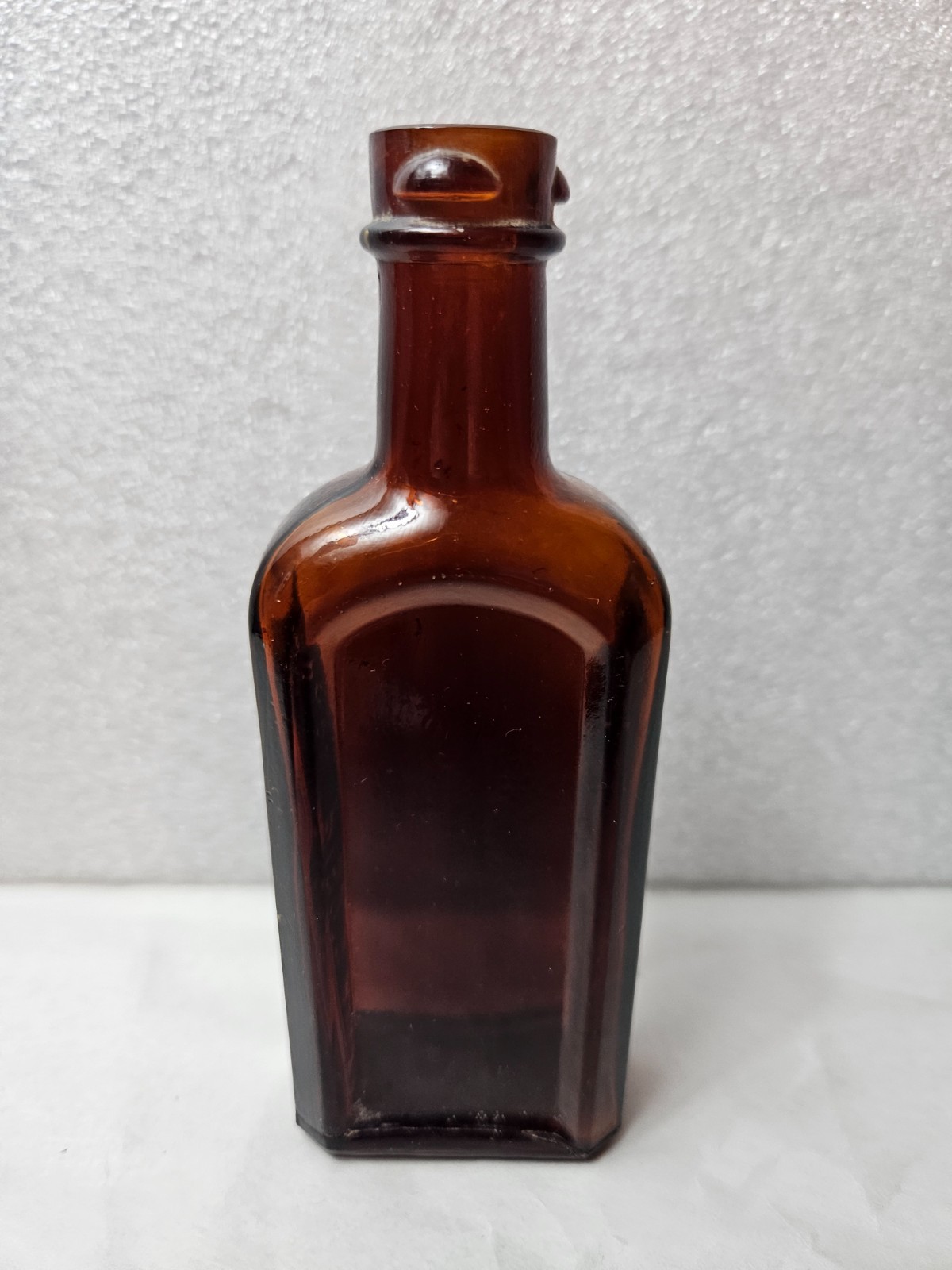 Antique Bottles: Piso's Trade Mark ~ 1890's Amber Medicine Bottle ~ Piso's Cure 