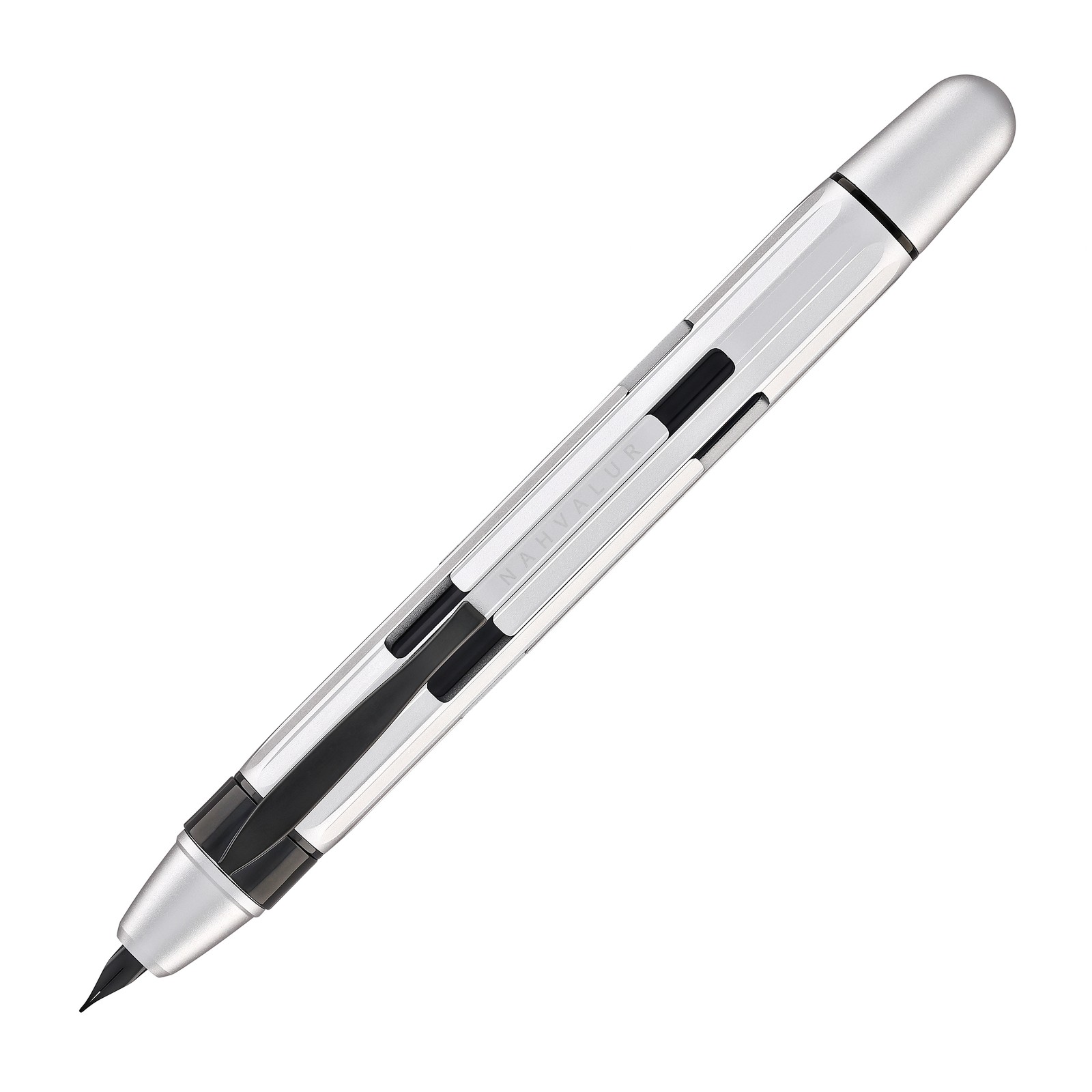 Nahvalur Eclipse Retractable Fountain Pen in Iridium - Medium Point - NEW