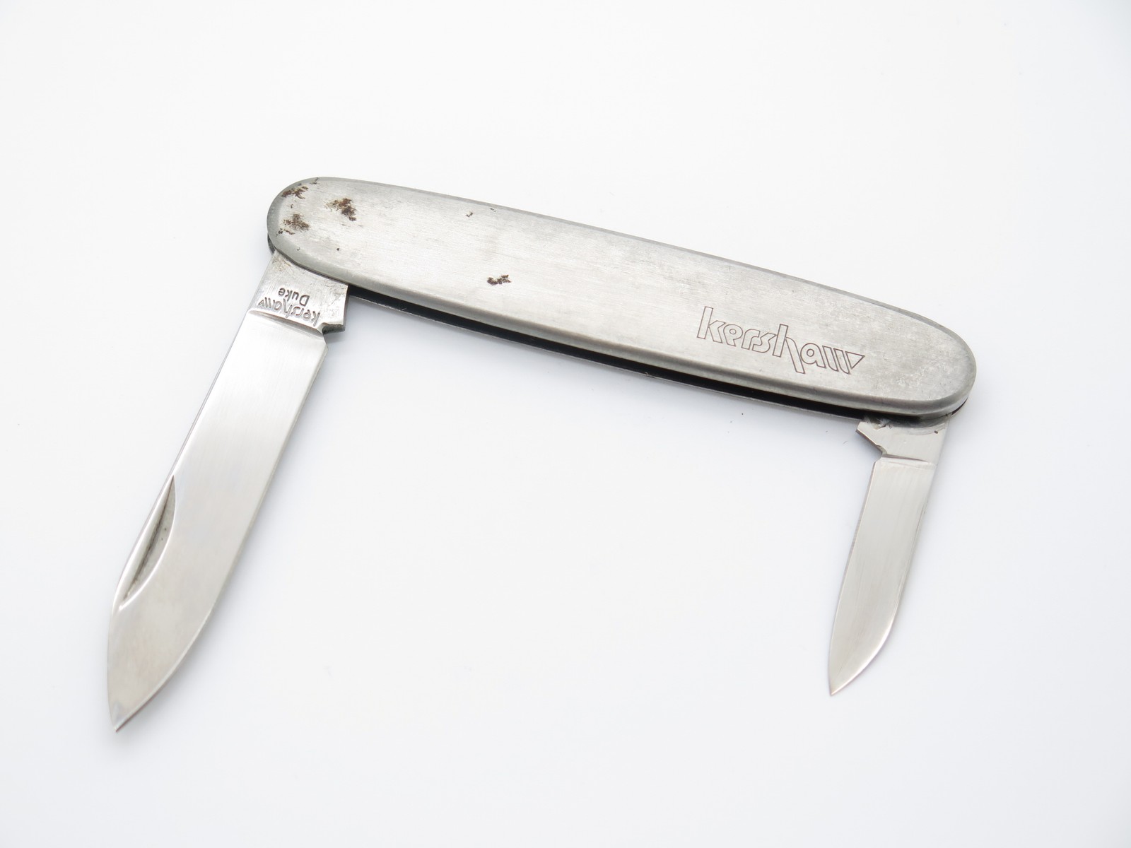 Vtg Kershaw Kai 5010 Seki Japan Gentleman 2 Blade Folding Pocket Pen Knife