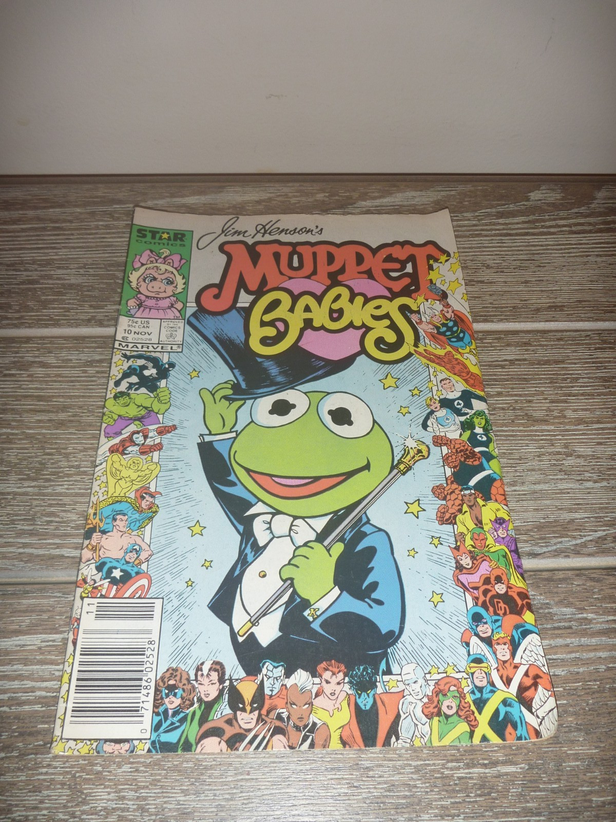 Vintage Jim Henson\'s MUPPET BABIES #10 Anniversary STAR Comic Book