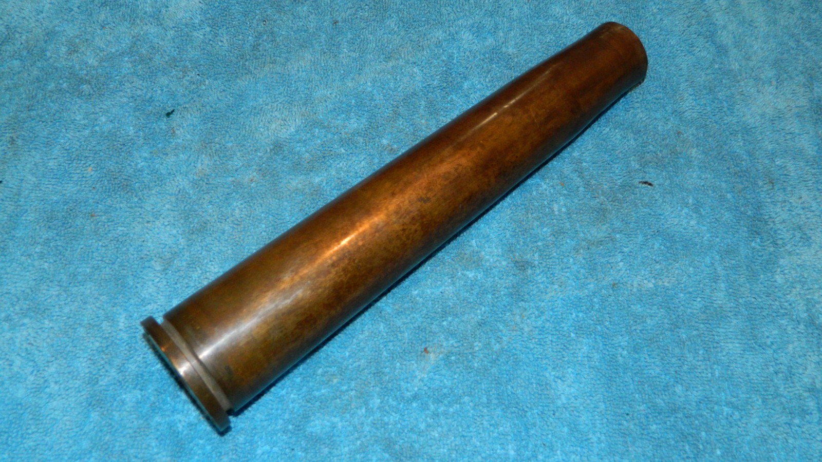 Vintage WWII 1945 40MM MK2 Brass Trench Art Artillery Shell 