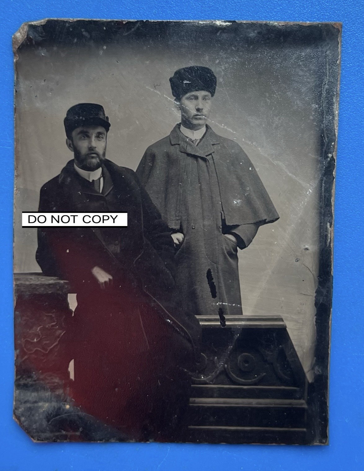Billy Kid Gang Member Tintype Original Photo Of Fred Waite & Dick Brewer