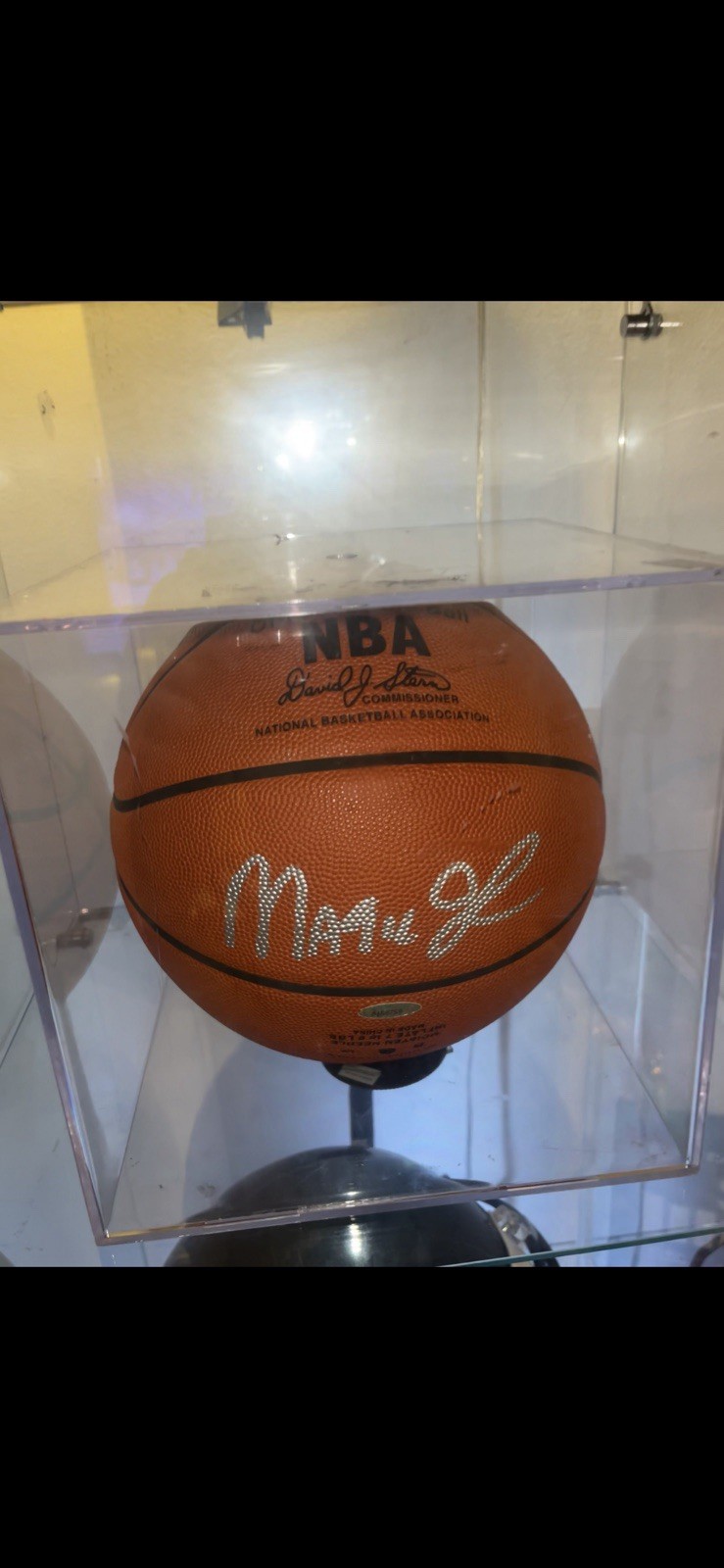 Magic Johnson HOF autographed Spalding NBA Game Ball - Tristar Authenticated