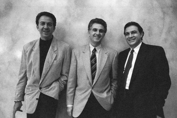 Armand Maurice and Paul Marciano at Guess? headquarters Old Photo