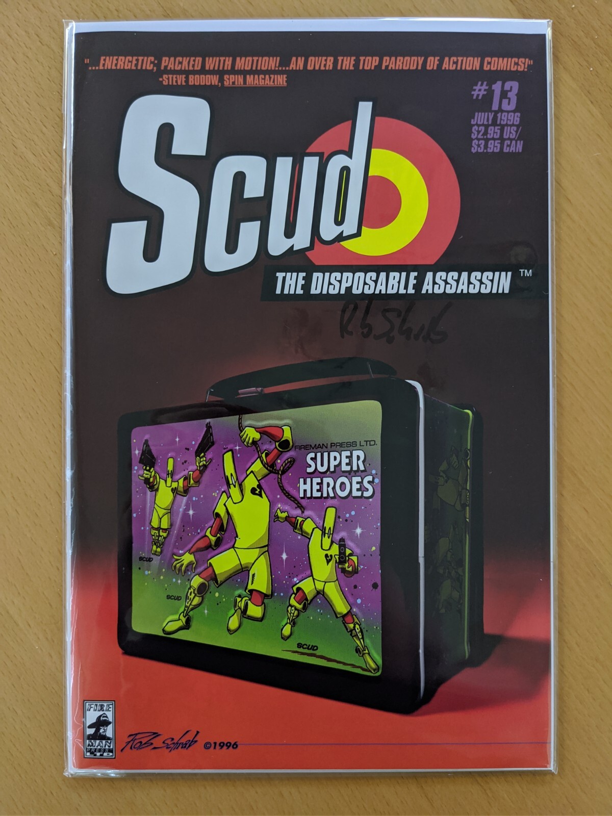 Scud The Disposable Assassin #13 - Signed by Rob Schrab