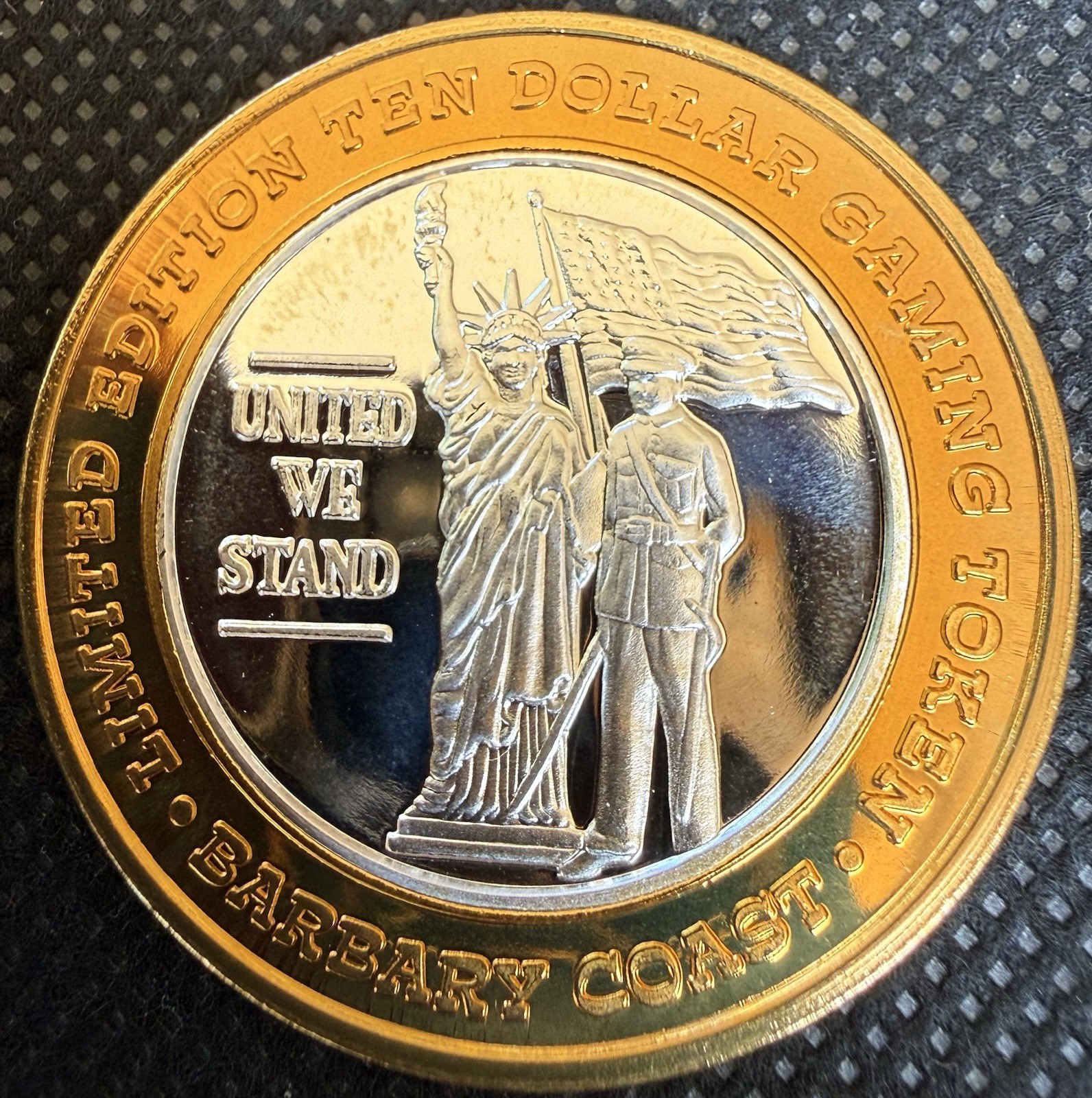 9/11⭐️UNITED WE STAND HOTEL & CASINO Limited Edition 999% .6 Oz Pure Silver Strk
