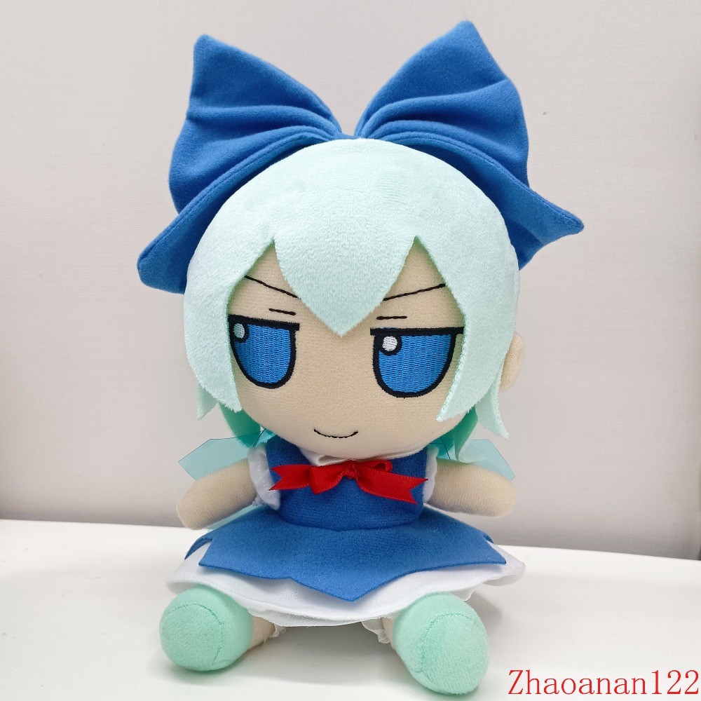 Touhou Project Fumo Series The Ice Fairy Cirno Plush Doll Cartoon Gift 20cm