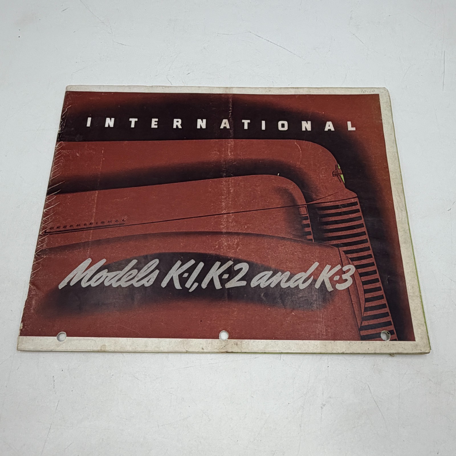 1941 International K-1 K-2 K-3 Truck Brochure Pickup Panel Stake Wagon Original
