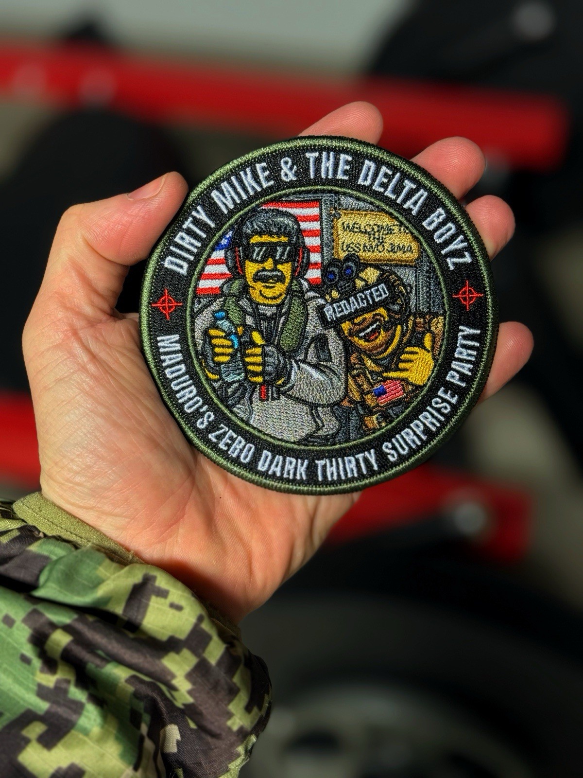 Shot Show 2026 Dirty Mike & Delta Boyz MADURO’S Zero Dark Thirty Party Patch