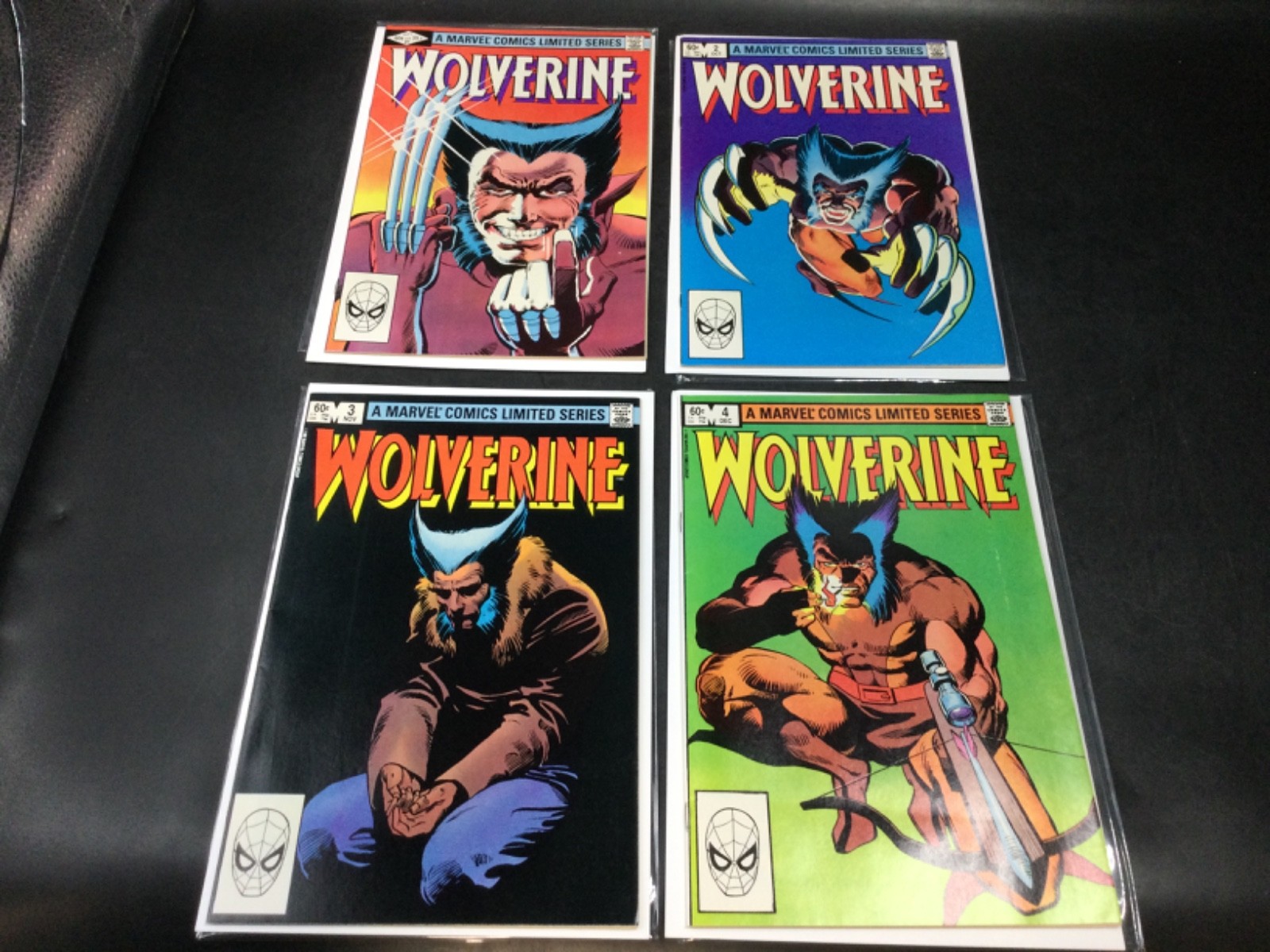 Wolverine Limited Series #1-4 (1982) September-December Comic Lot of (4) Marvel