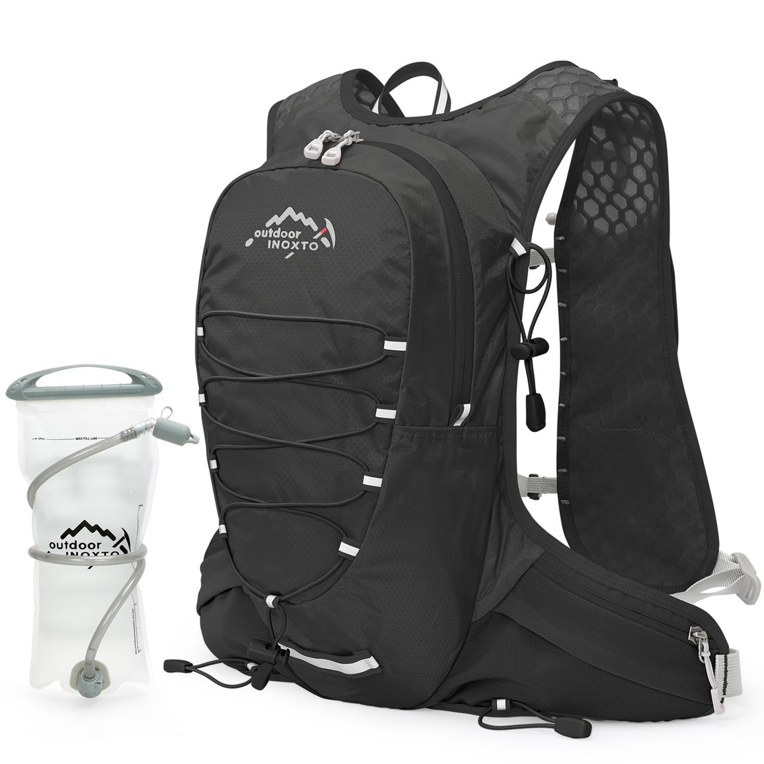 IX INOXTO Running Hydration Vest for Men Women Water Backpack for Running 3L ... IX INOXTO Running Hydration Vest for Men Women Water Backpack for Running 3L ...