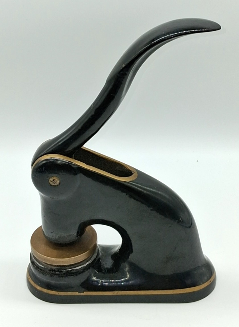 Vintage Las Vegas Light & Power Co. Official Seal Heavy Duty Embosser