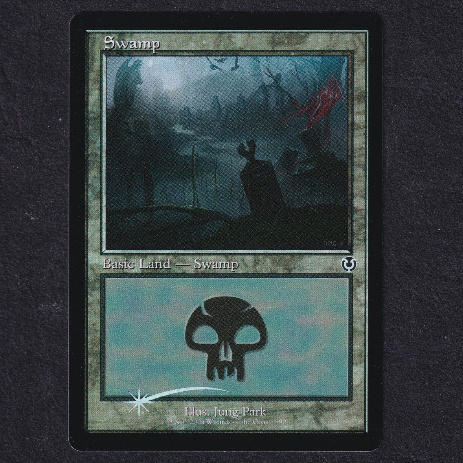 SWAMP #292 Retro Frame Foil Land Innistrad MTG Magic Gathering Near Mint NM
