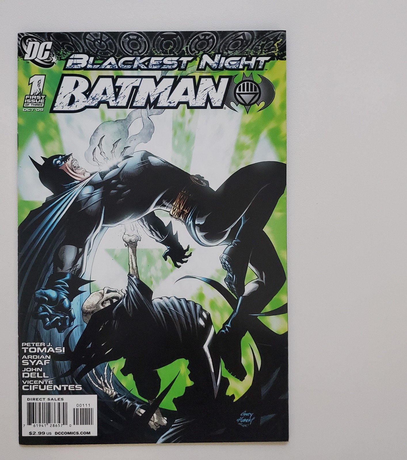 Nice grab — Blackest Night: Batman #1 (October 2009)And ohhhh Tom… this one pra