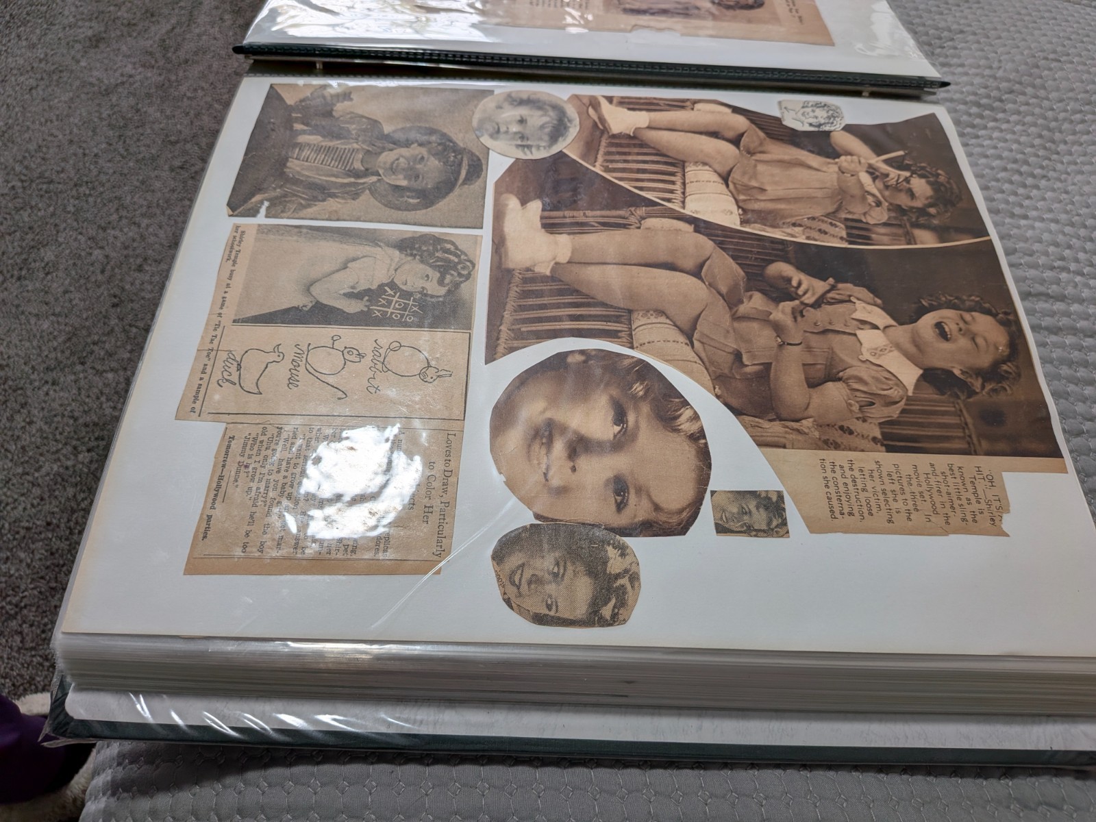 Shirley Temple Photo and Scrap Album