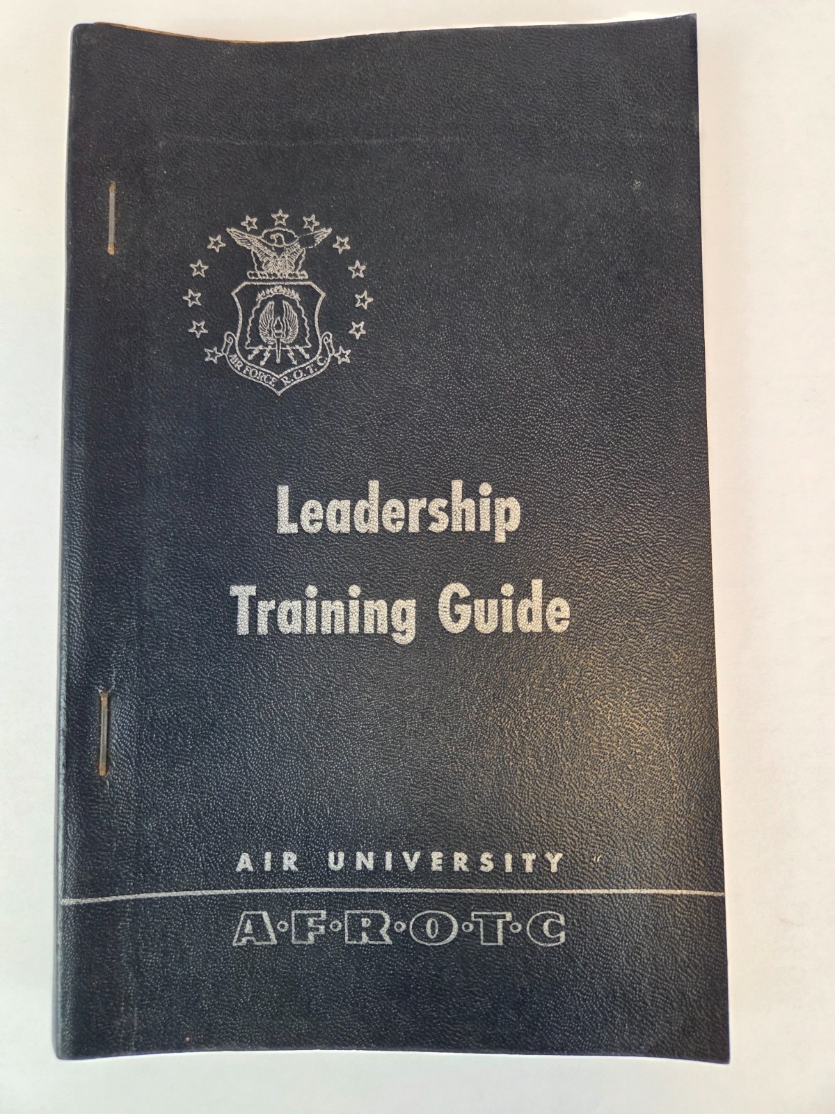 Vintage 1953 USAF AFROTC Leadership Training Guide