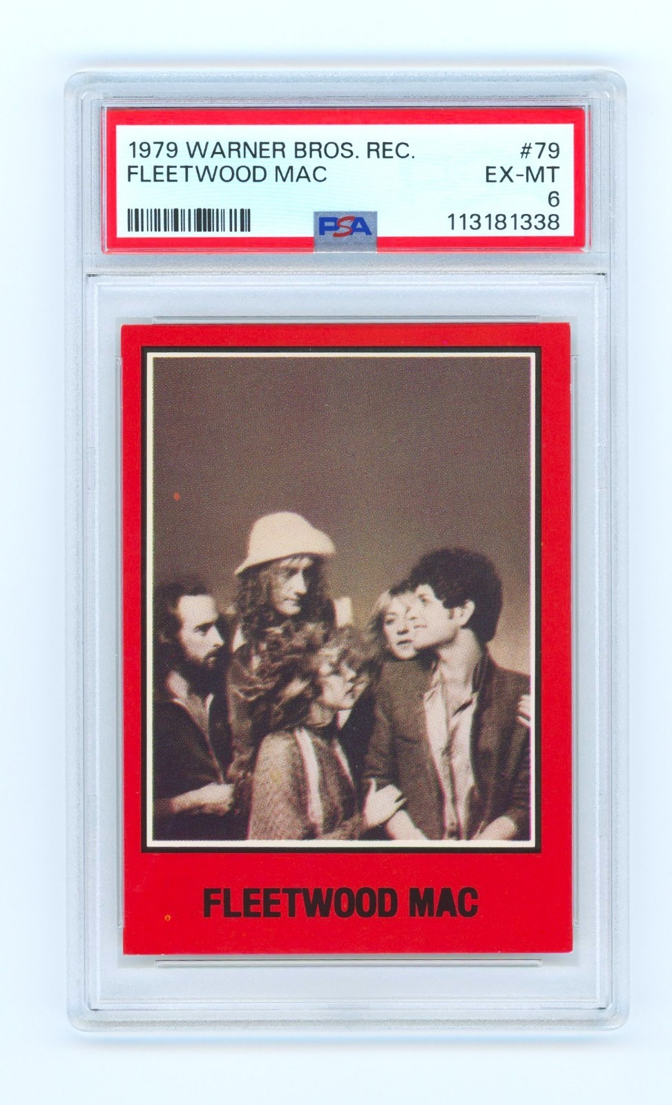 RARE 1979 Warner Bros. Fleetwood Mac (PSA 6) (POP 4/Only 5 Higher)