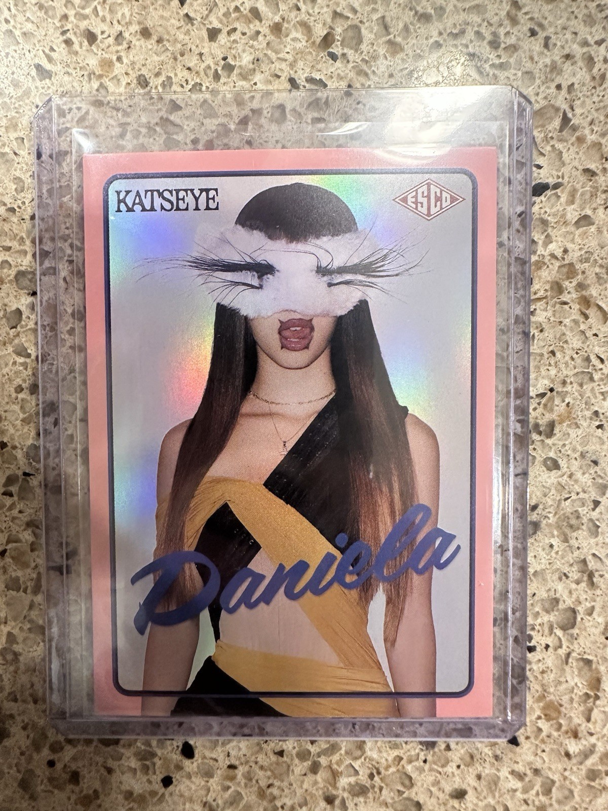 KATSEYE HYBE x GEFFEN WILD Daniela Card #34 2026 Serial #316/400