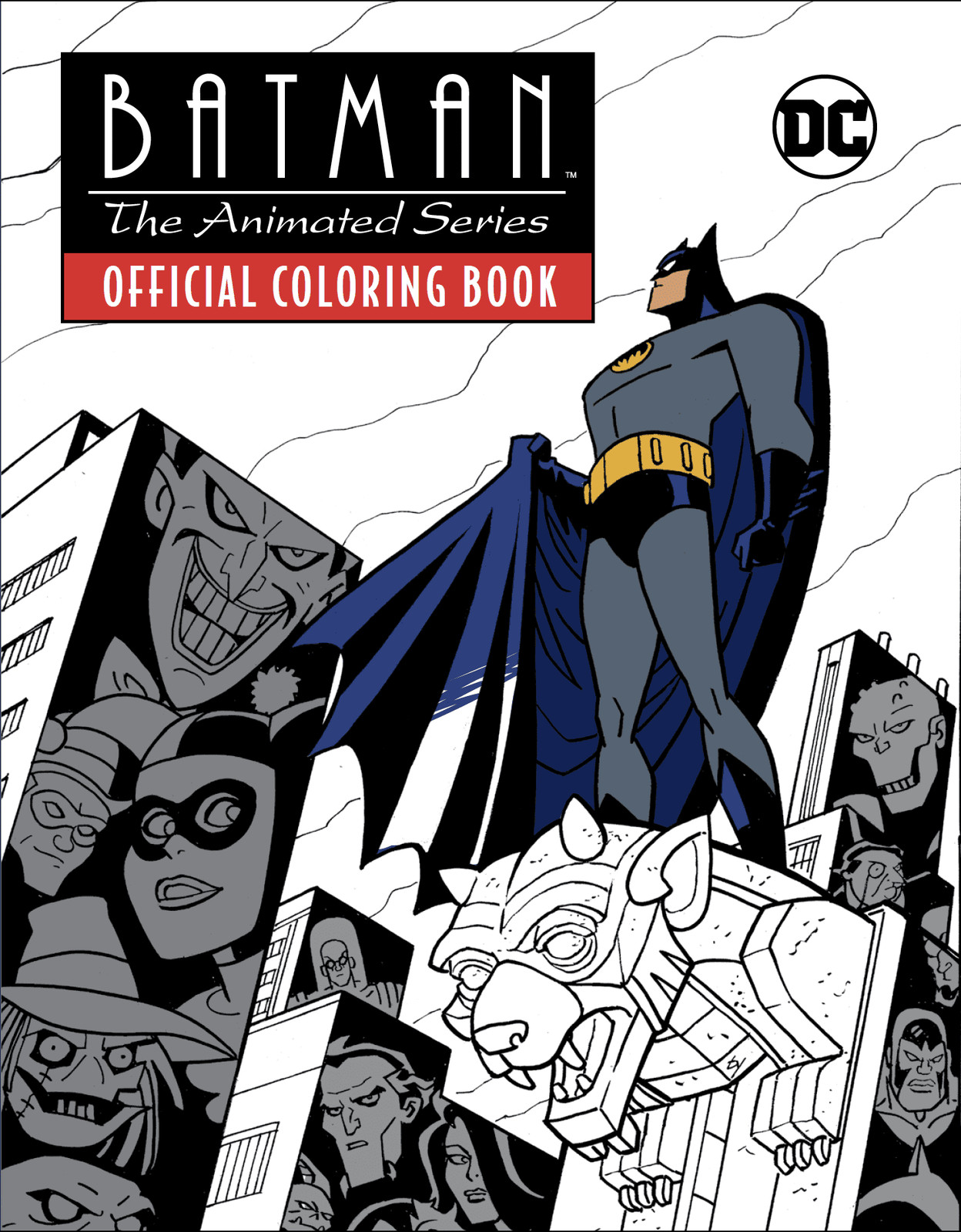 Batman : The Animated Series: Official Coloring Book