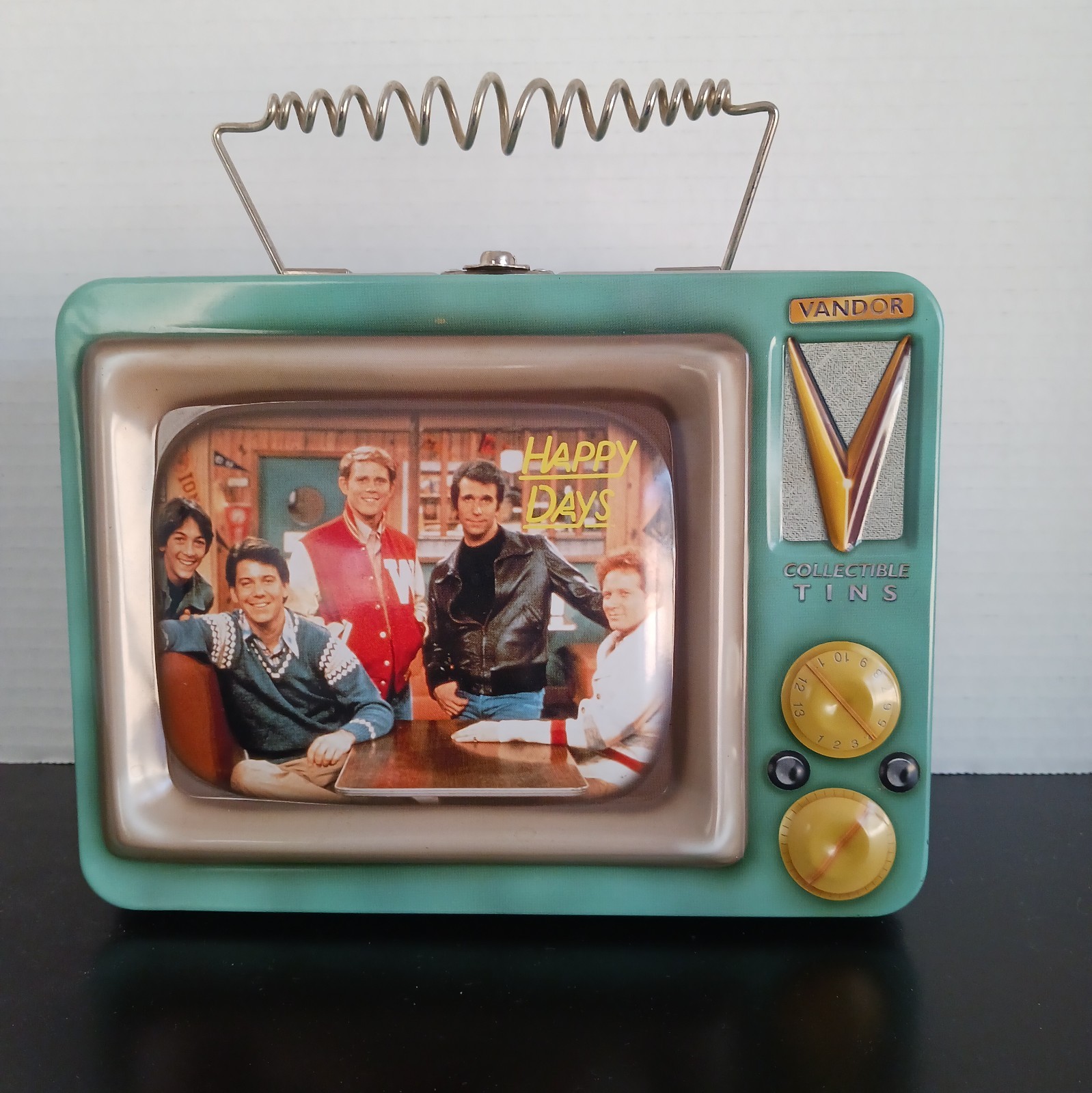 Vandor Happy Days TV Tin Lunch Box Mint Condition Vintage 1999 COA Included