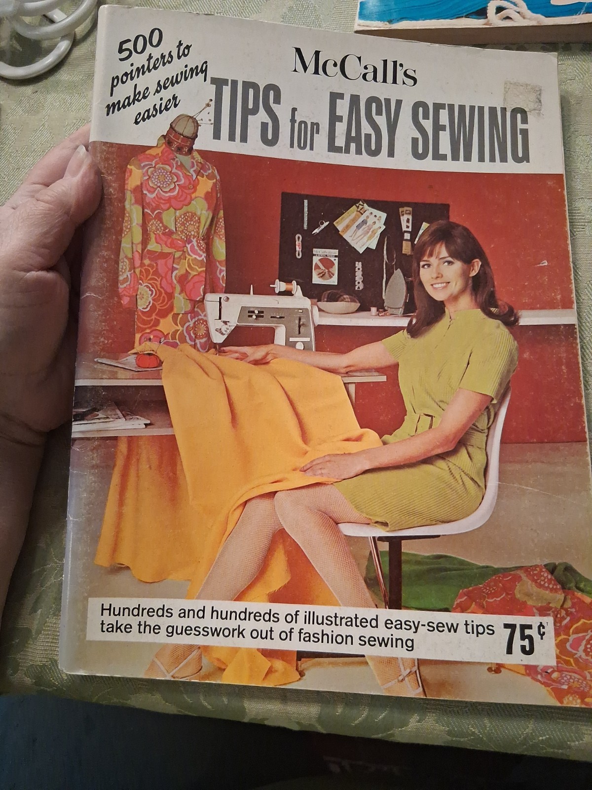Vintage 1968 McCall's TIPS FOR EASY SEWING Instruction Book Manual for Patterns