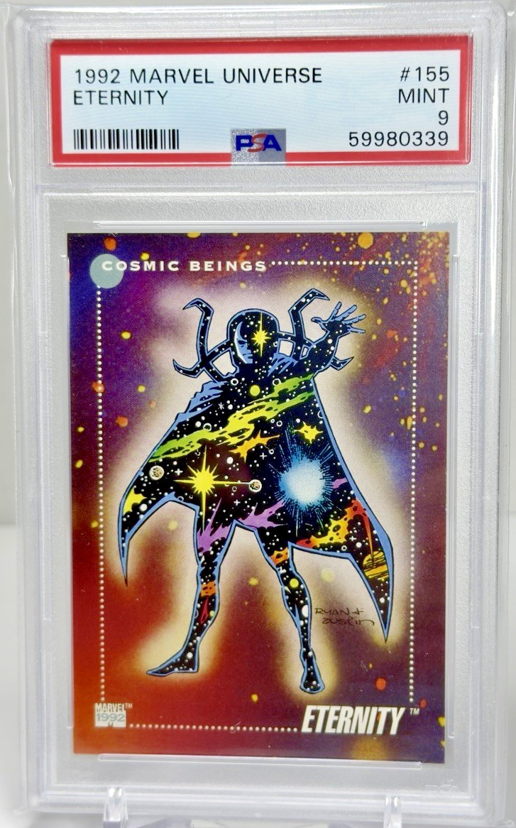 1992 Impel Marvel Universe Series 3 - Eternity #155 Cosmic Being PSA 9