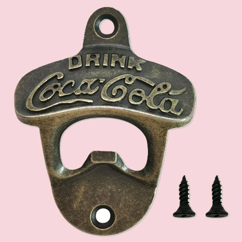 Coca-Cola Vintage Wall Mount Bottle Opener