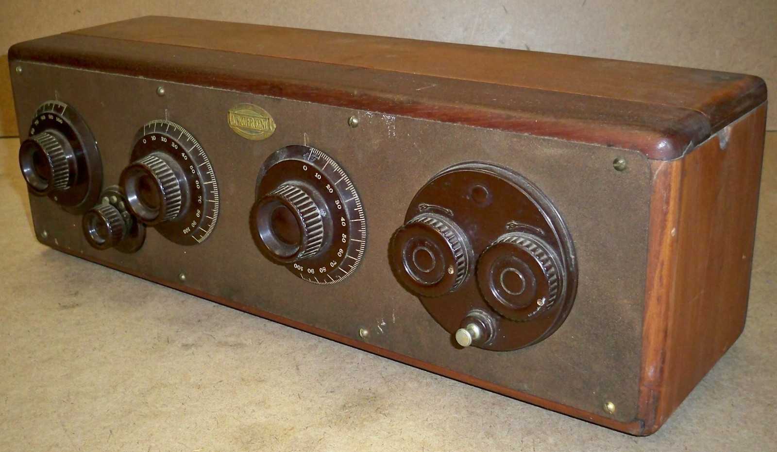 Beautiful Antique 1920\'s  ATWATER KENT Model 20 Tube Radio/Vintage Recieving Set