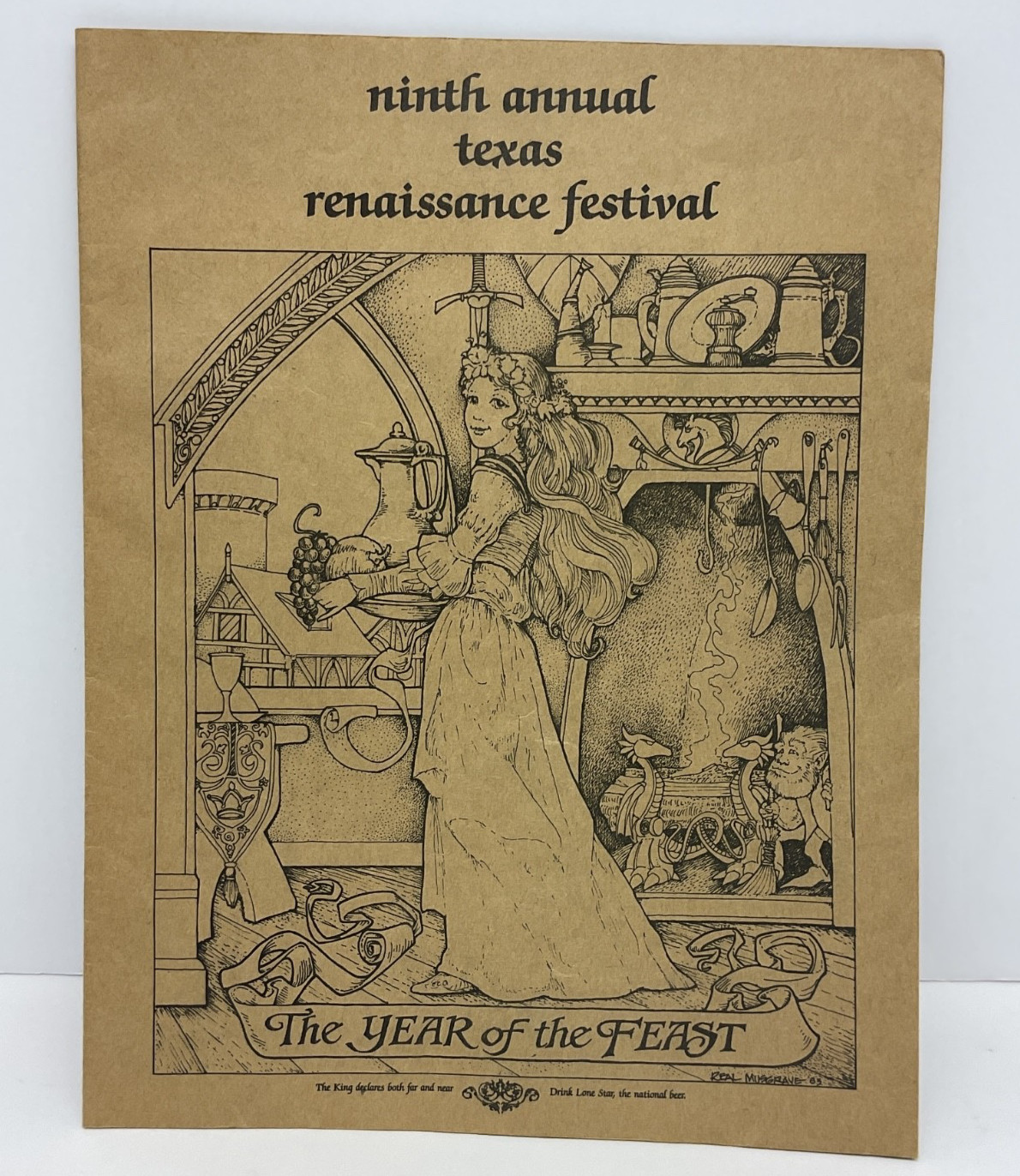 Ninth Annual Texas Renaissance Festival ‘84 Souvenir Program
