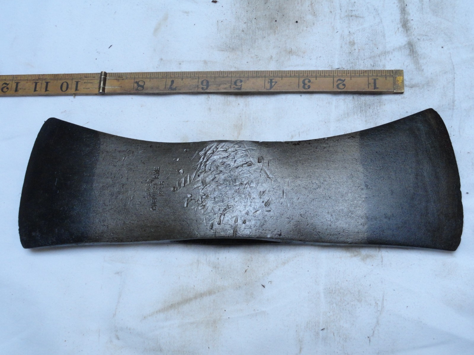 vintage sager chemical axe 1946 rare antique sager axe head vintage 12.5 in wide