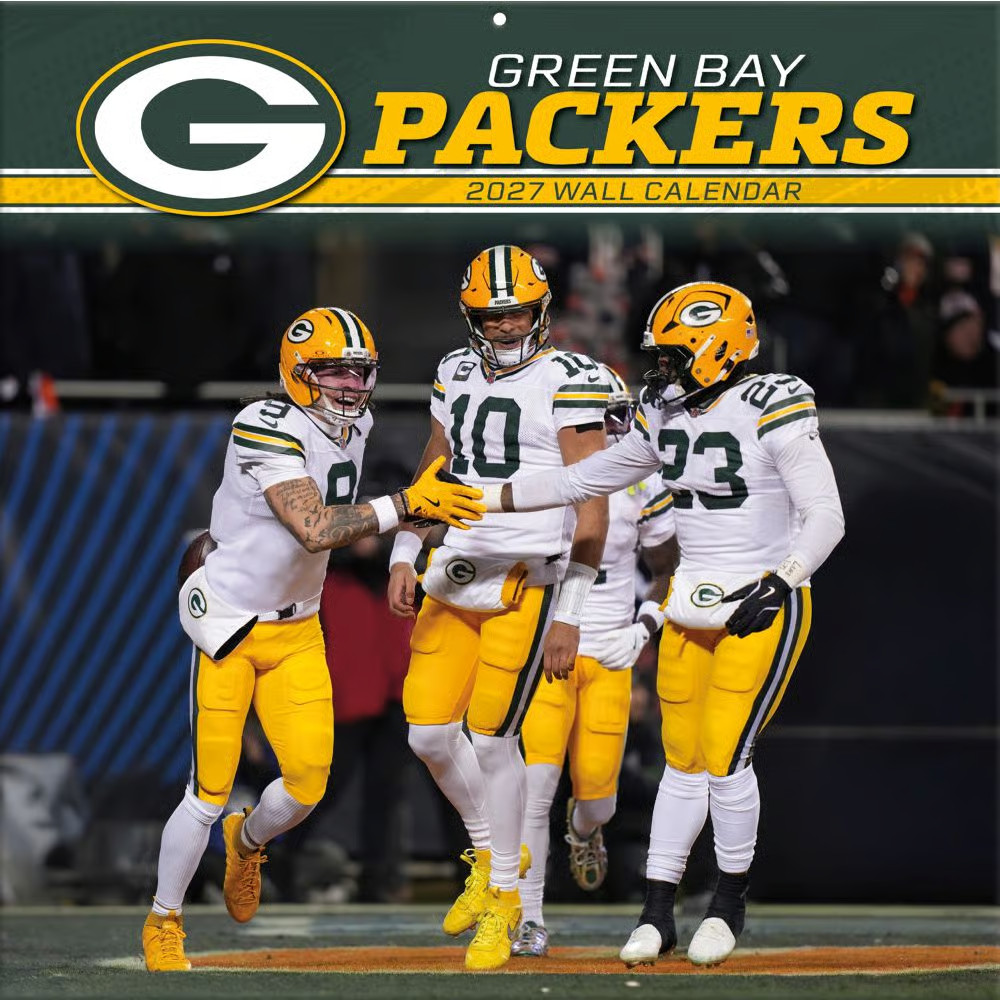Turner Licensing,  NFL Green Bay Packers 2027 Wall Calendar