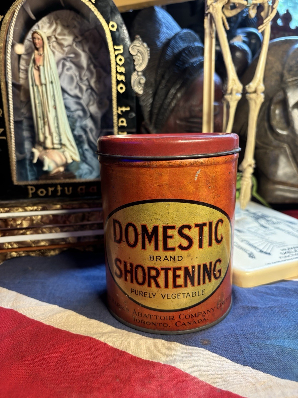  1920s Toronto Domestic Shortening Tin