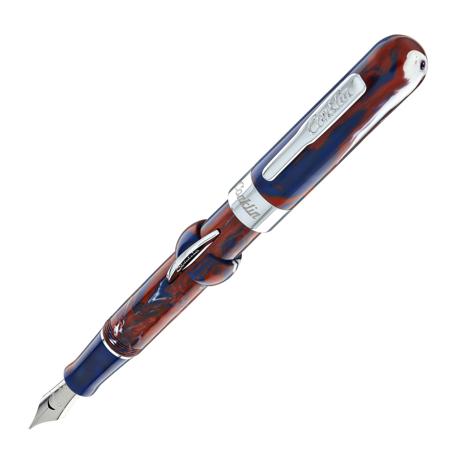 Conklin Mark Twain Crescent Fountain Pen in USA 250 - Limited Edition - Broad