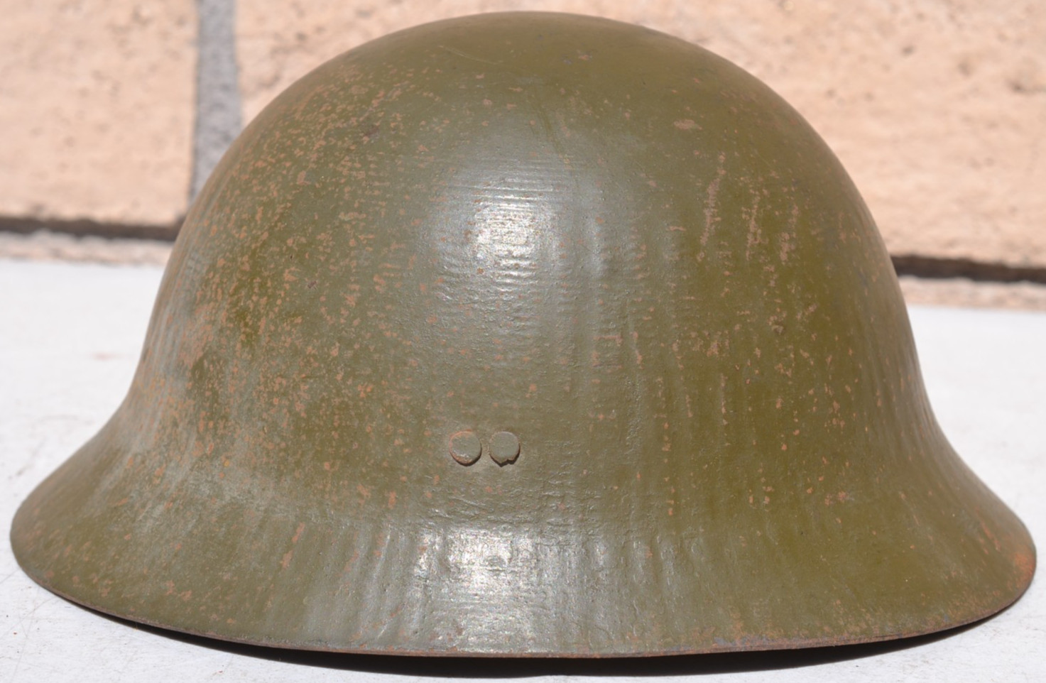 ORIGINAL WWII IMPERIAL JAPANESE HELMET HOME FRONT - CIVIL DEFENSE