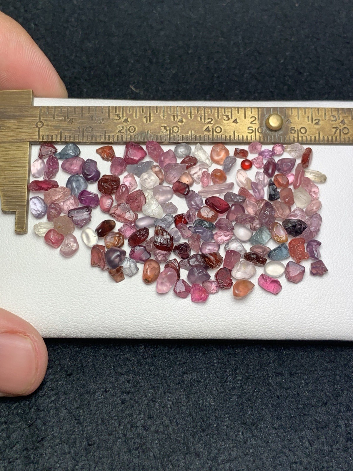 56.55 Carats Beautiful Natural Mix Colour Facet Rough Spinel From Burma