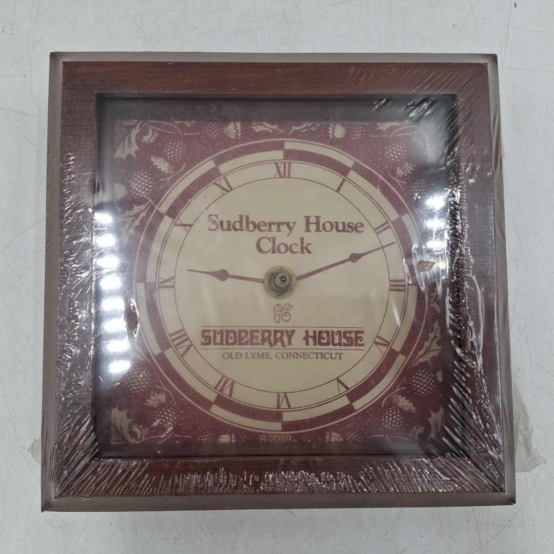 Sudberry House Rare Desk Clock w/ Hardware, Hands, Instructions Original Packing