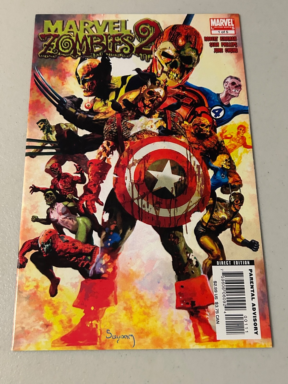 Marvel Zombies 2 #1 (2007)Arthur Suydam Regular Cover