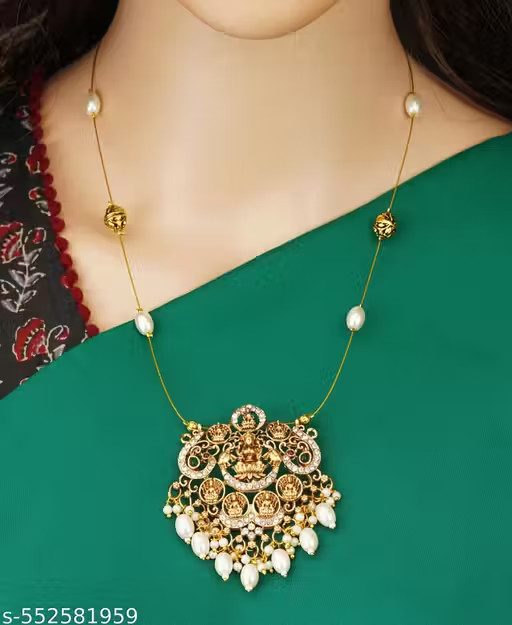 One 1 gram Gold Light Lite Weight Invisible sleek and minimalist necklace piece