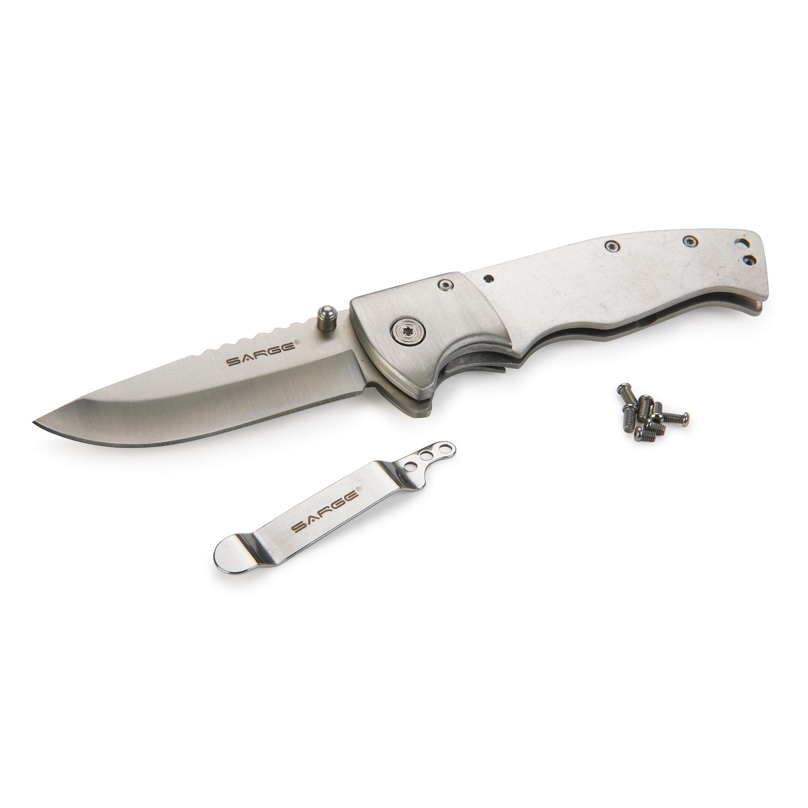Sarge Liner Lock Pocketknife for Hunting and Fishing - 7-3/4\