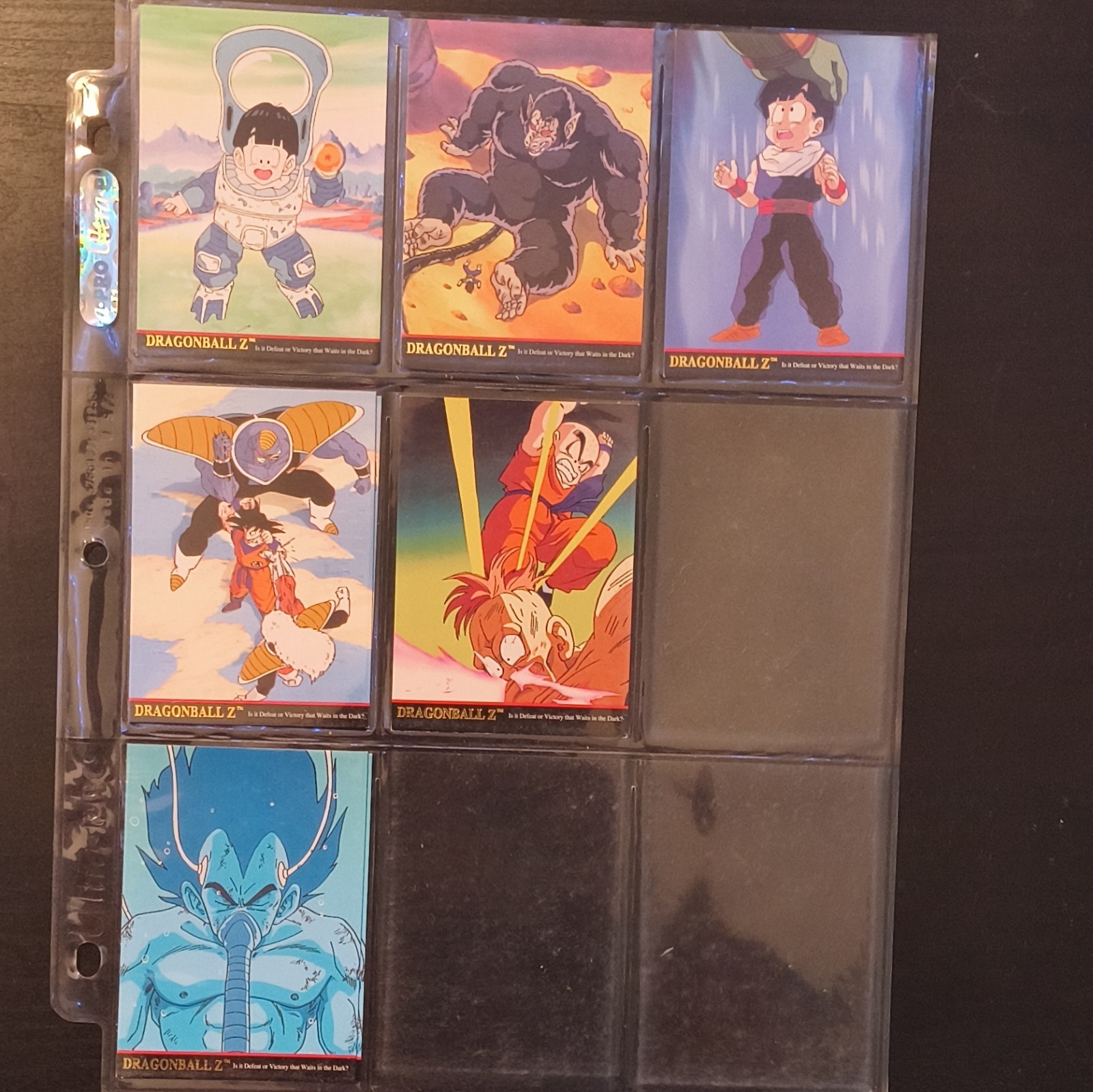 Dragon Ball Z Is it Defeat or Victory in the Dark? 50-Card Lot Goku 1999