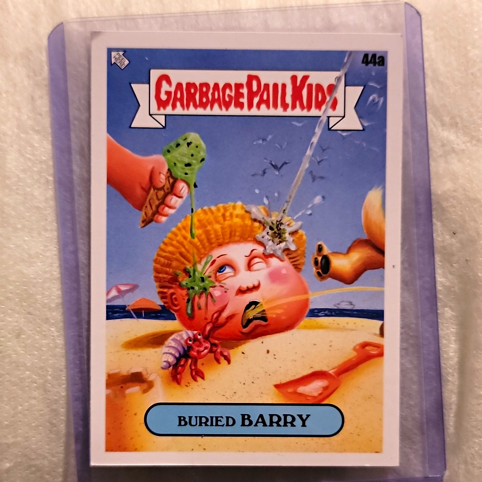 Topps 2021 Garbage Pail Kids Buried Barry #44a Checklist Non-Sport Card