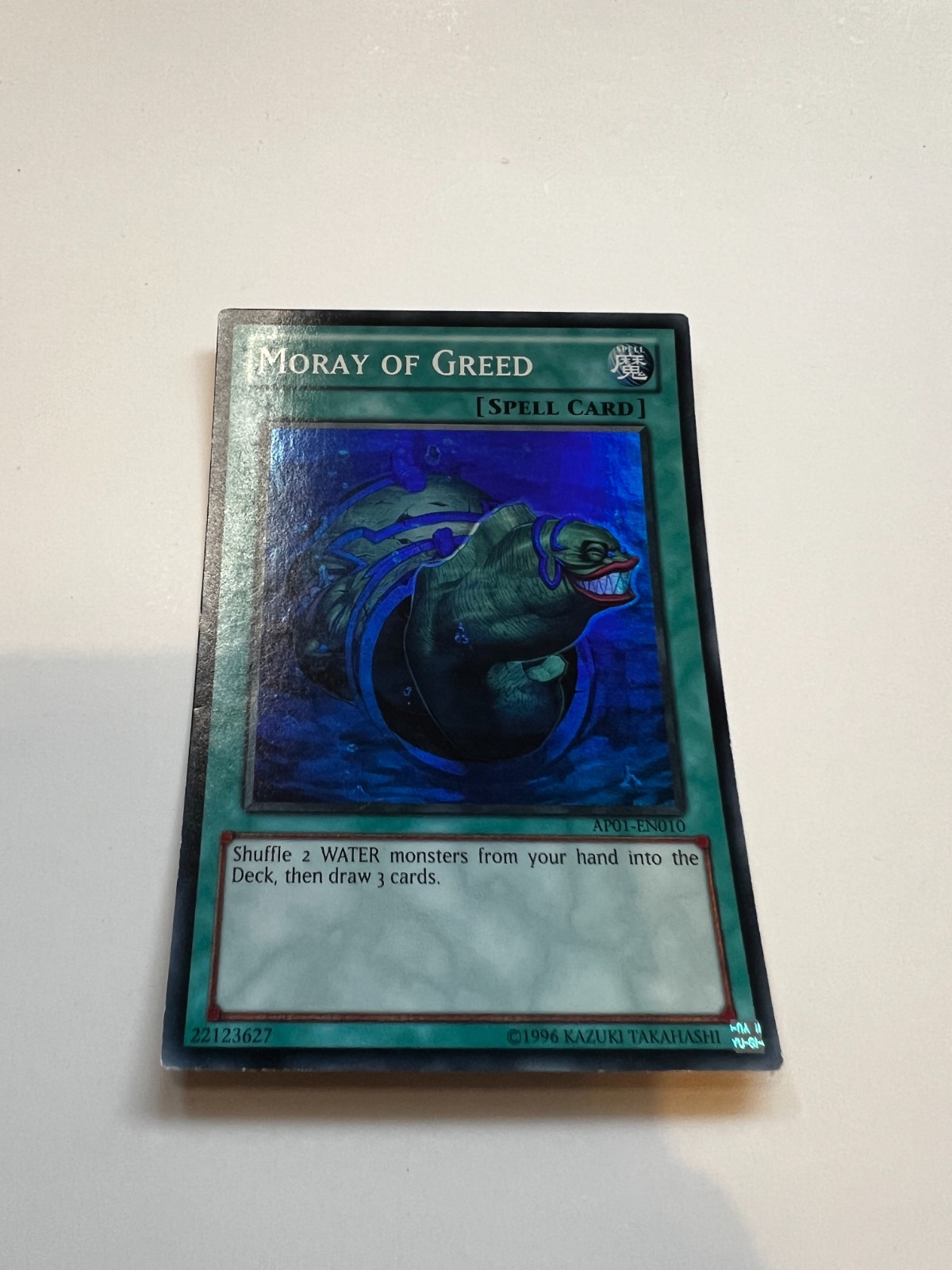 Yu-Gi-Oh Moray of Greed AP01-EN010 - EURO - Super Rare - LP - 293